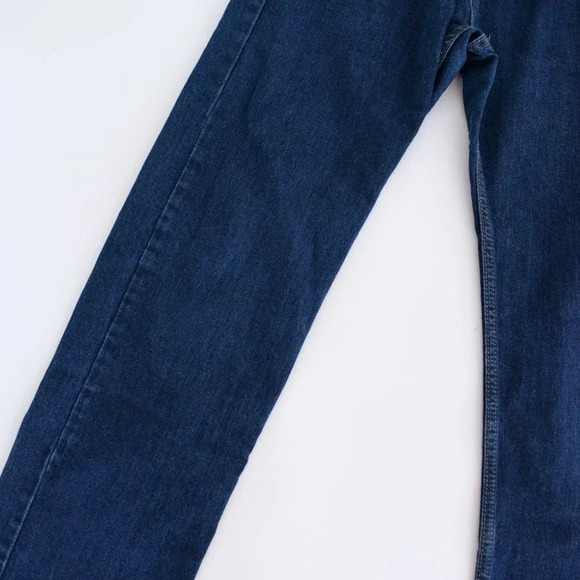 Levi's 505 Straight Leg  Dark Wash Denim Jeans 30/32 - Picture 9 of 12